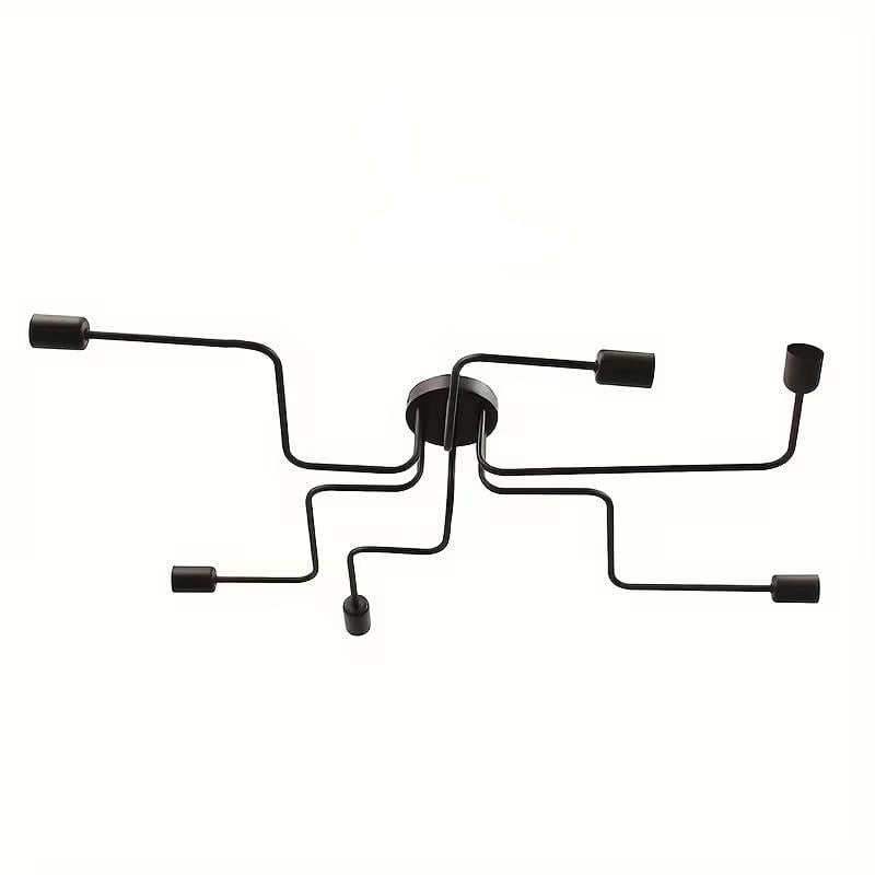 Люстра потолочная на 6 лампочек (L005)