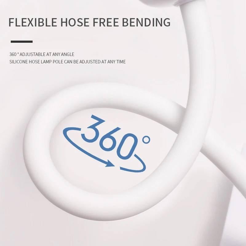 Лампа настольная гибкая Led 18 для сушки гель лака на аккумуляторе 20 Вт. - фото 3 Лампа настольная гибкая Led 18 для сушки гель лака на аккумуляторе 20 Вт. - фото 3