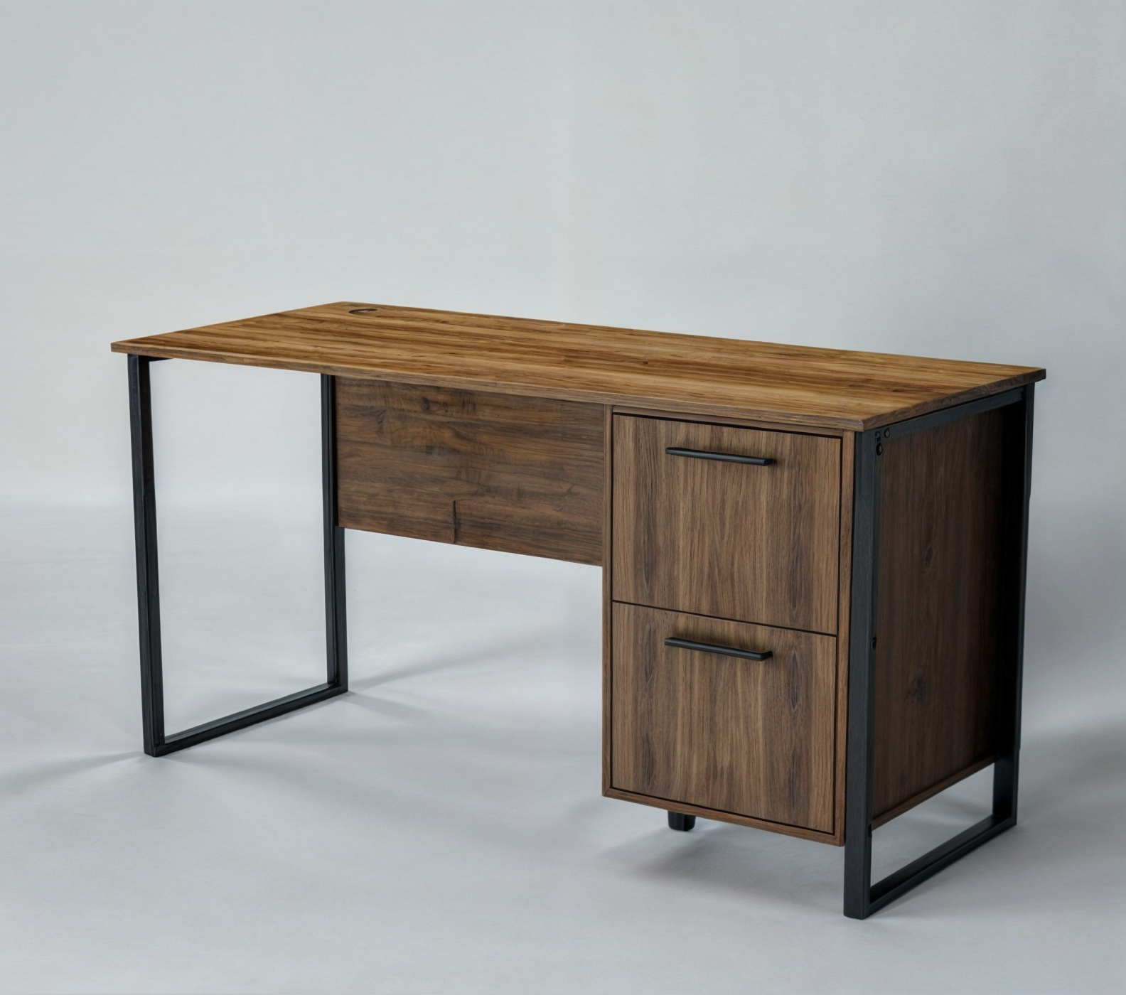 Стіл письмовий Tobi Sho LOFT Volcano СПЛВ/5-1 прямий з 2 шухлядами стільниця 18 мм 1600х600х750 Фаєрвуд