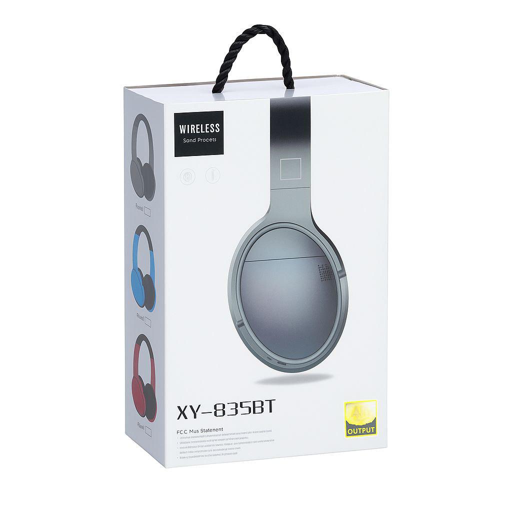 Наушники FG231109035P-1 Bluetooth встроенный аккумулятор до 10 м Голубой (26911811) - фото 2