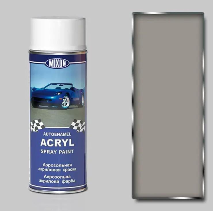 Автомобільна фарба акрилова Mixon Spray Acryl 400 мл Сірий 1110 (MA1110BAL) - фото 2