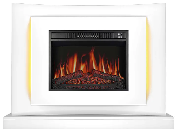 Електрокамін ArtiFlame Lucca AF23S світлодіодний підсвічування Білий (30995521)