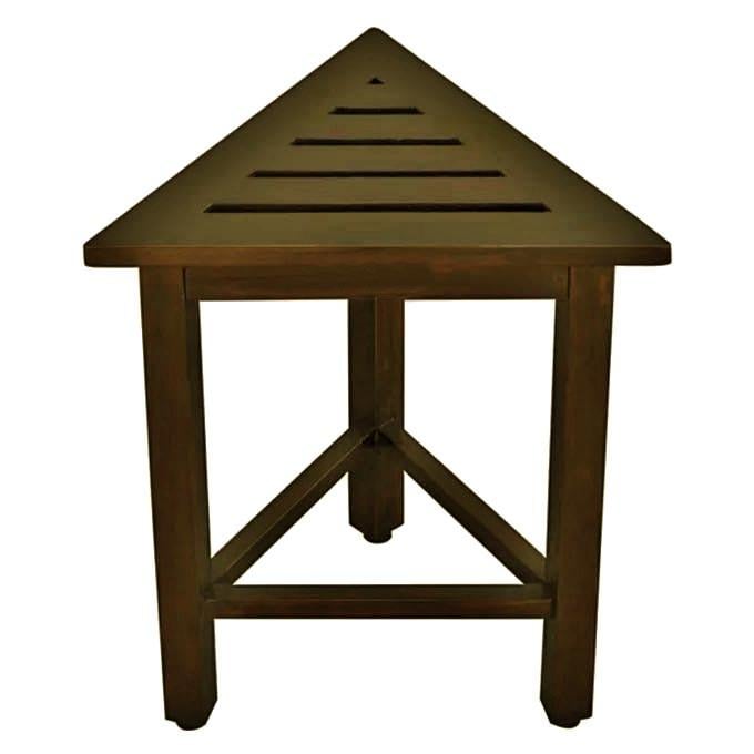 Табурет для ванной из дерева Панама Латте (ТВН-009216)