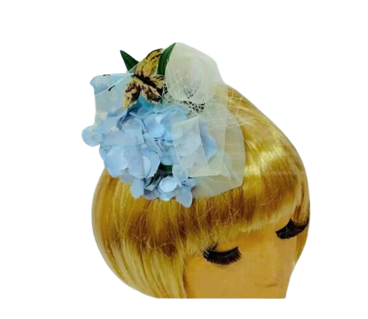 Капелюшок Seta Decor April з квітами (17-749BL) Капелюшок Seta Decor April з квітами (17-749BL)