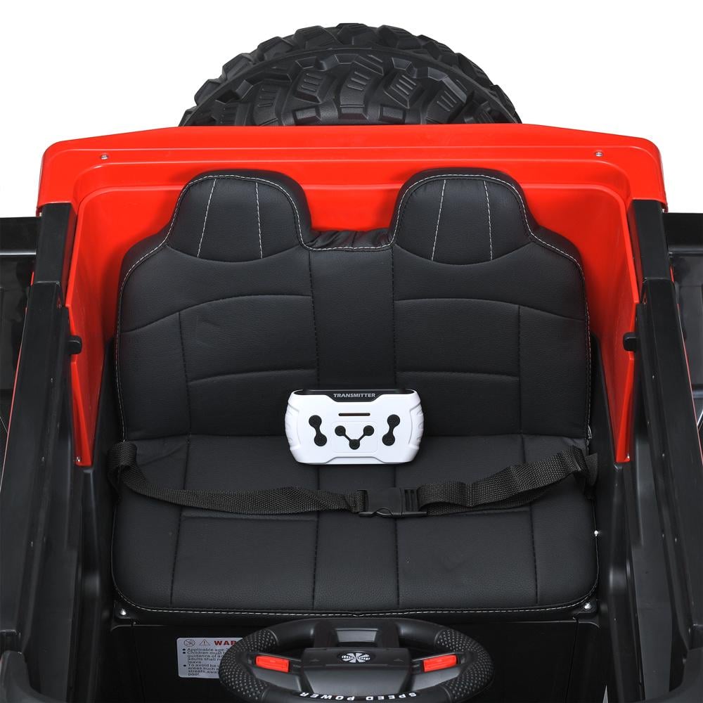 Дитячий електромобіль Bambi джип Mercedes M 5912EBLR Червоний - фото 8