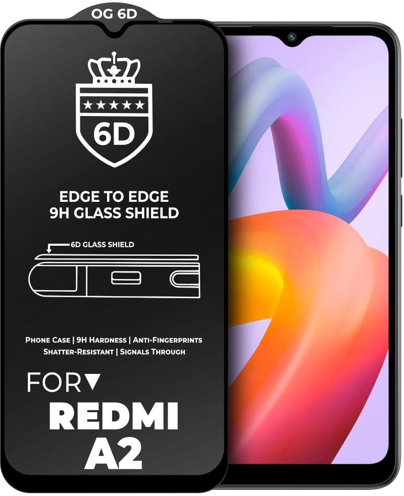 Стекло защитное 6D Xiaomi Redmi A2 Glass Shield (33212)