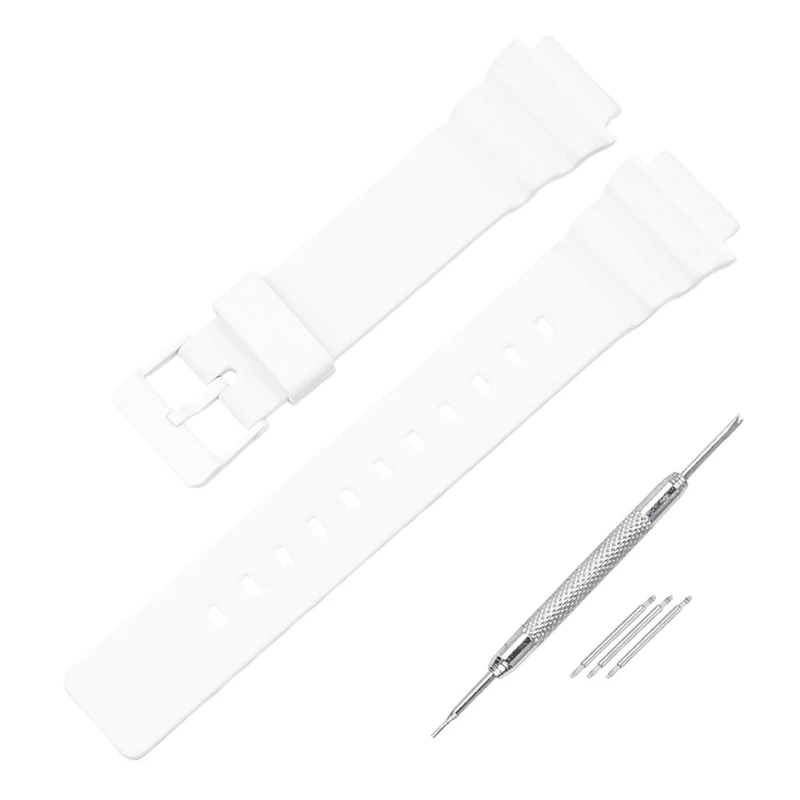 Ремінець для Casio MRW-200H All White (3805)