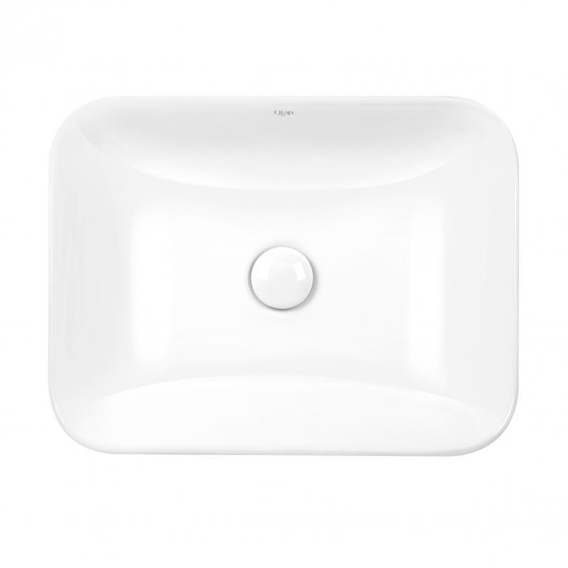 Раковина Q-tap Scorpio с донным клапаном QT1411K490W (14019)