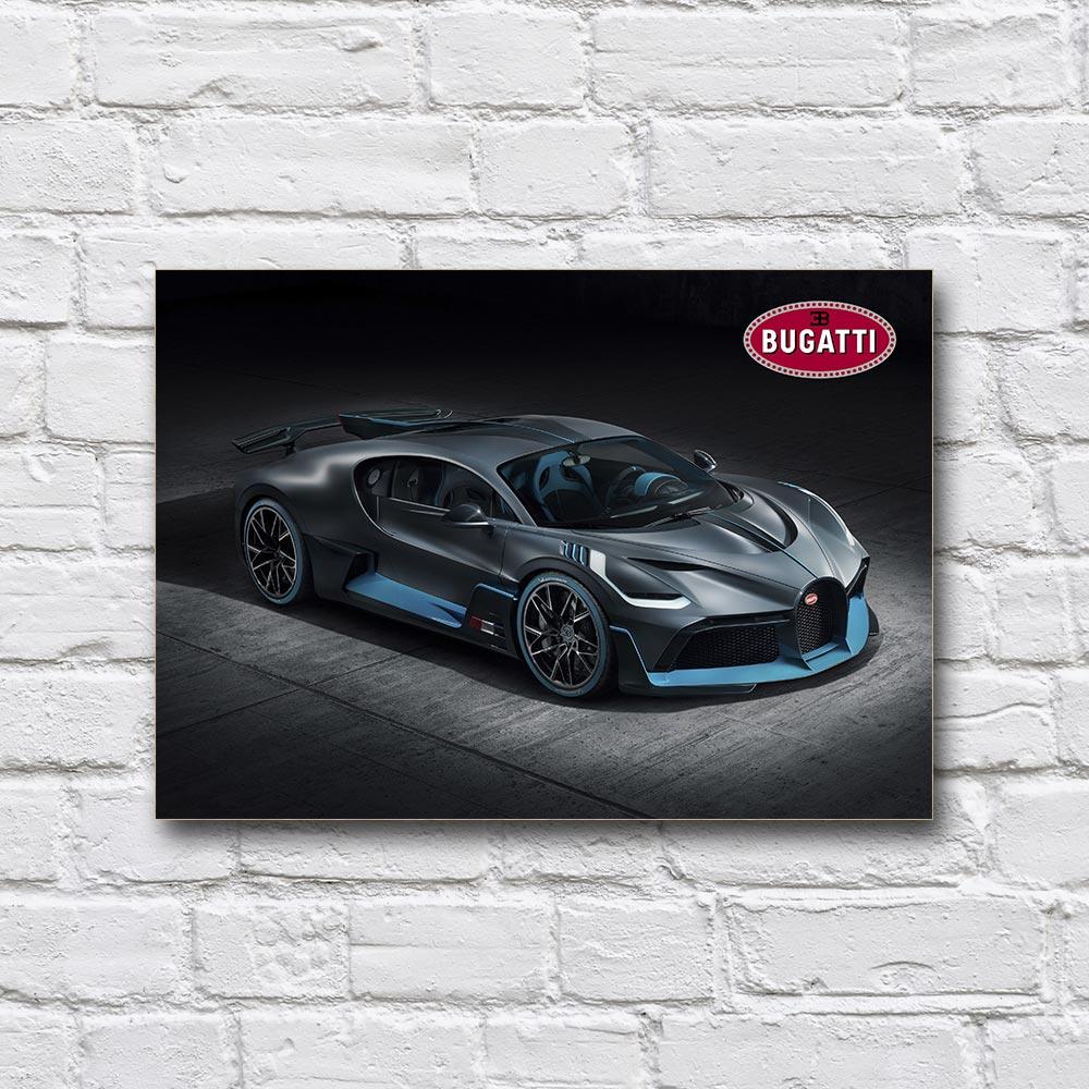 Постер деревянный Bugatti Divo 210х297 мм (18169688)