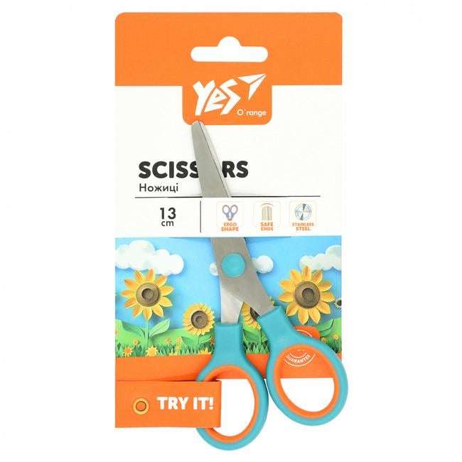 Ножницы YES Orange Line 13 см (480453)
