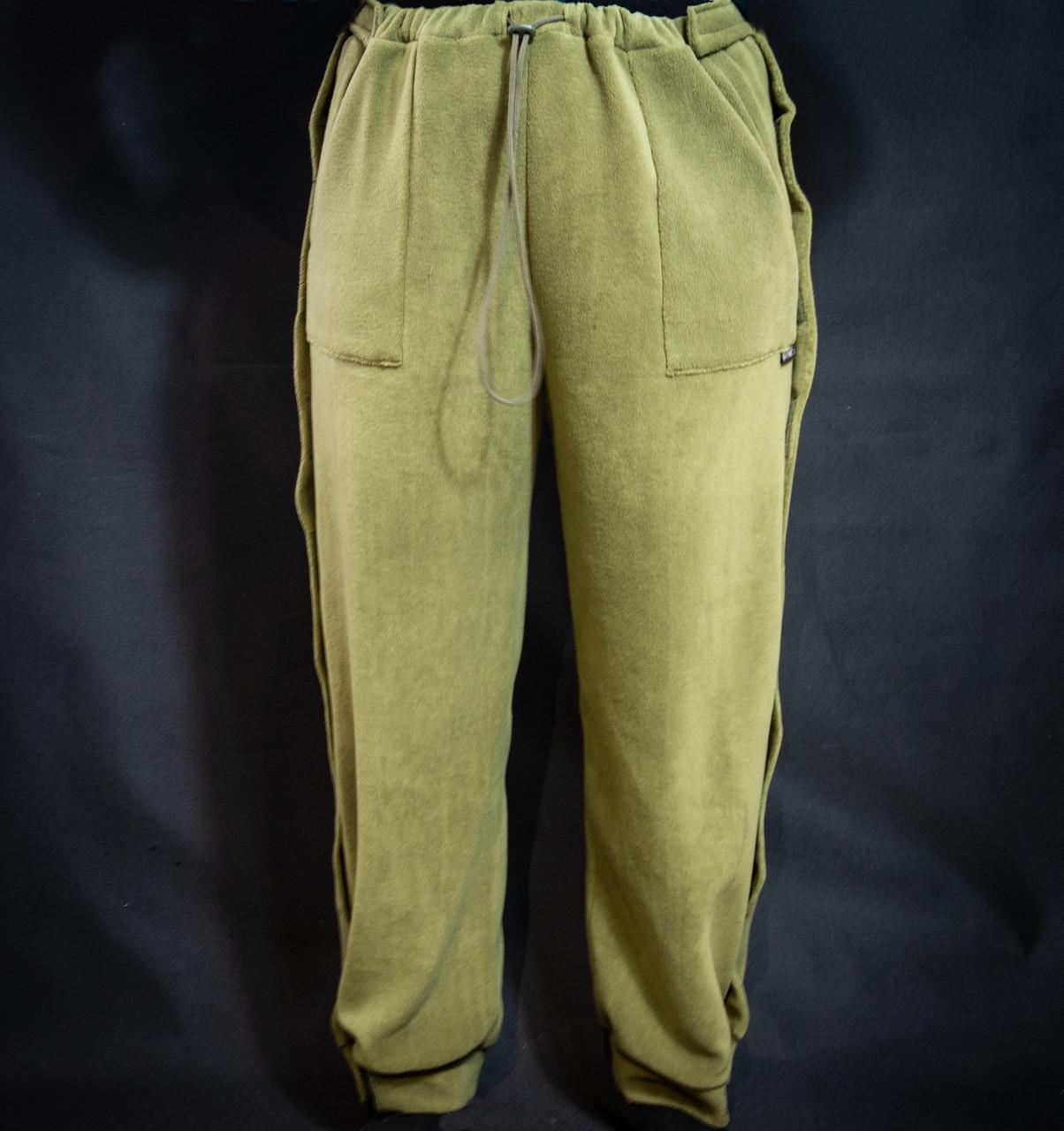 Штаны адаптивные КІРАСА 422 при травмах нижних конечностей флис (1757274060)