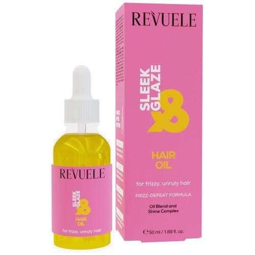 Незмивне масло Revuele Sleek & Glaze для неслухняного і тьмяного волосся 50 мл