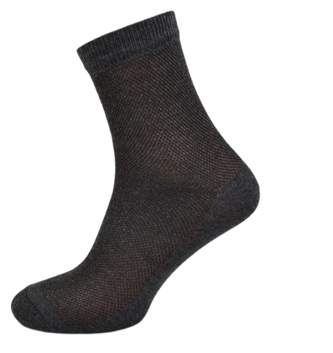 Шкарпетки чоловічі у сітку Мілес 1811 р. 25 Сірий - фото 1 Шкарпетки чоловічі у сітку Мілес 1811 р. 25 Сірий - фото 1