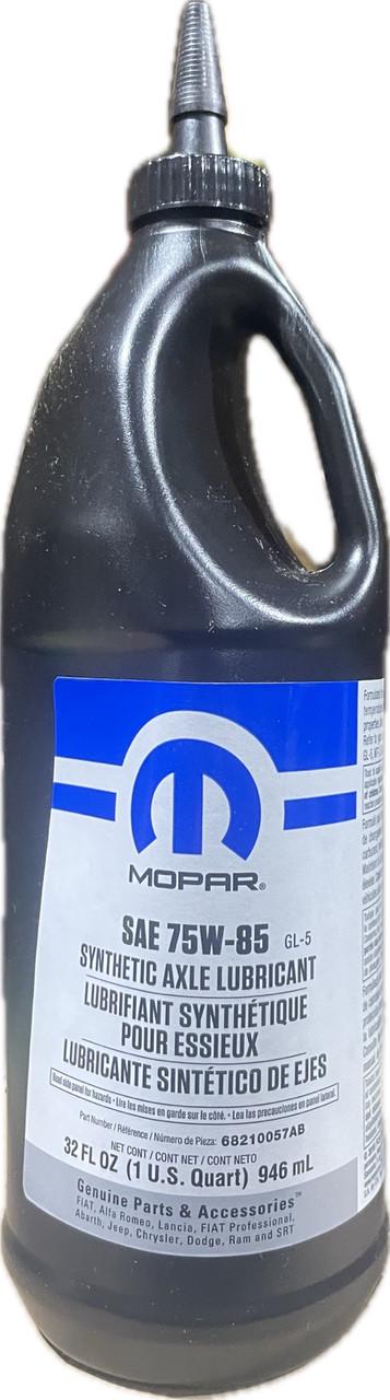 Масло Mopar Synthetic Axle Lubricant 75W-85 0,946 л (68210057AA)