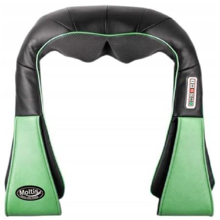 Массажер роликовый Moltis Shiatsu Relax also Today Черный/Зеленый (MRAT-743) Массажер роликовый Moltis Shiatsu Relax also Today Черный/Зеленый (MRAT-743)