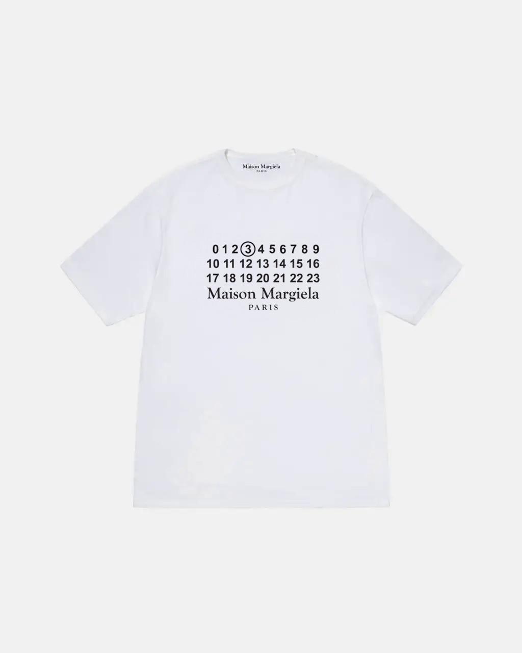 Футболка унісекс LOYS Maison Margiela Logo M Білий (FT133-M)