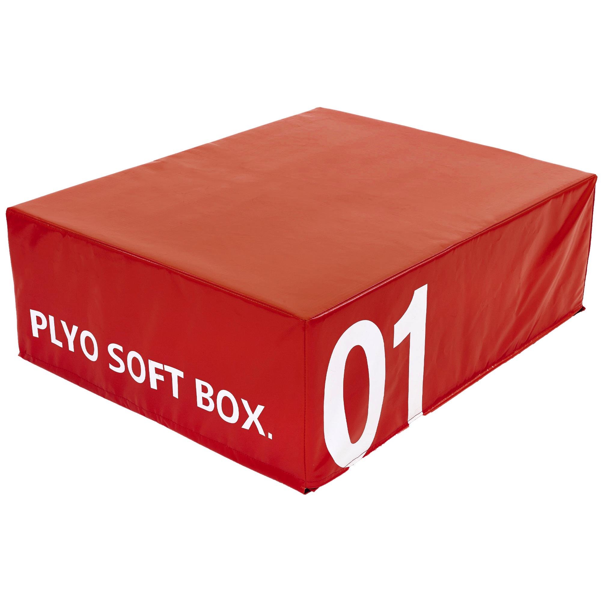 Бокс плиометрический мягкий Zelart SOFT PLYOMETRIC BOXES FI-5334-1 1 шт. 30 см Красный (NA004396)