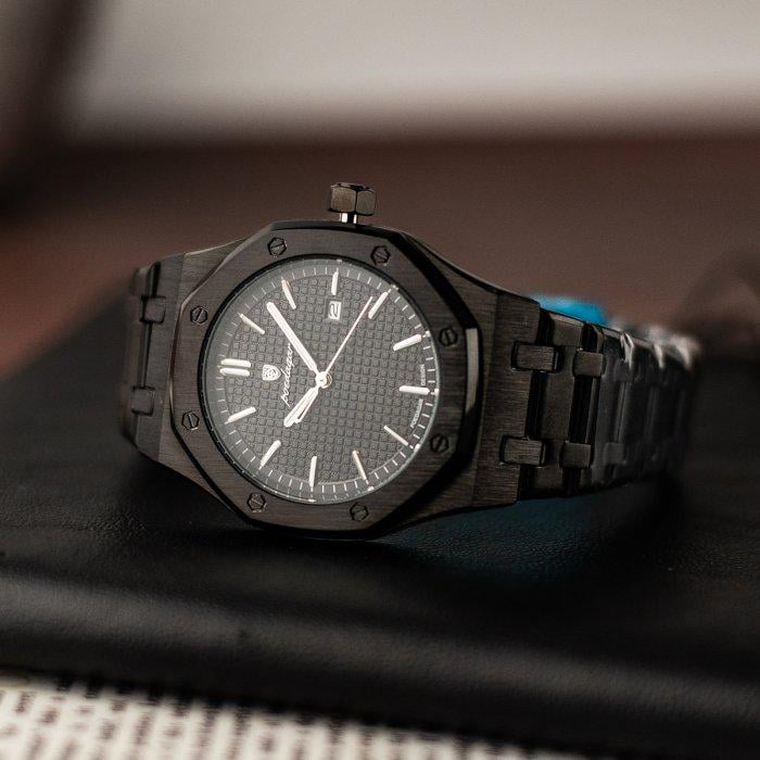 Наручний годинник чоловічий Poedagar Morion Black (1875) - фото 3 Наручний годинник чоловічий Poedagar Morion Black (1875) - фото 3