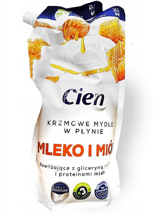 Жидкое мыло Cien Молоко и мед 1 л (Е-00890)