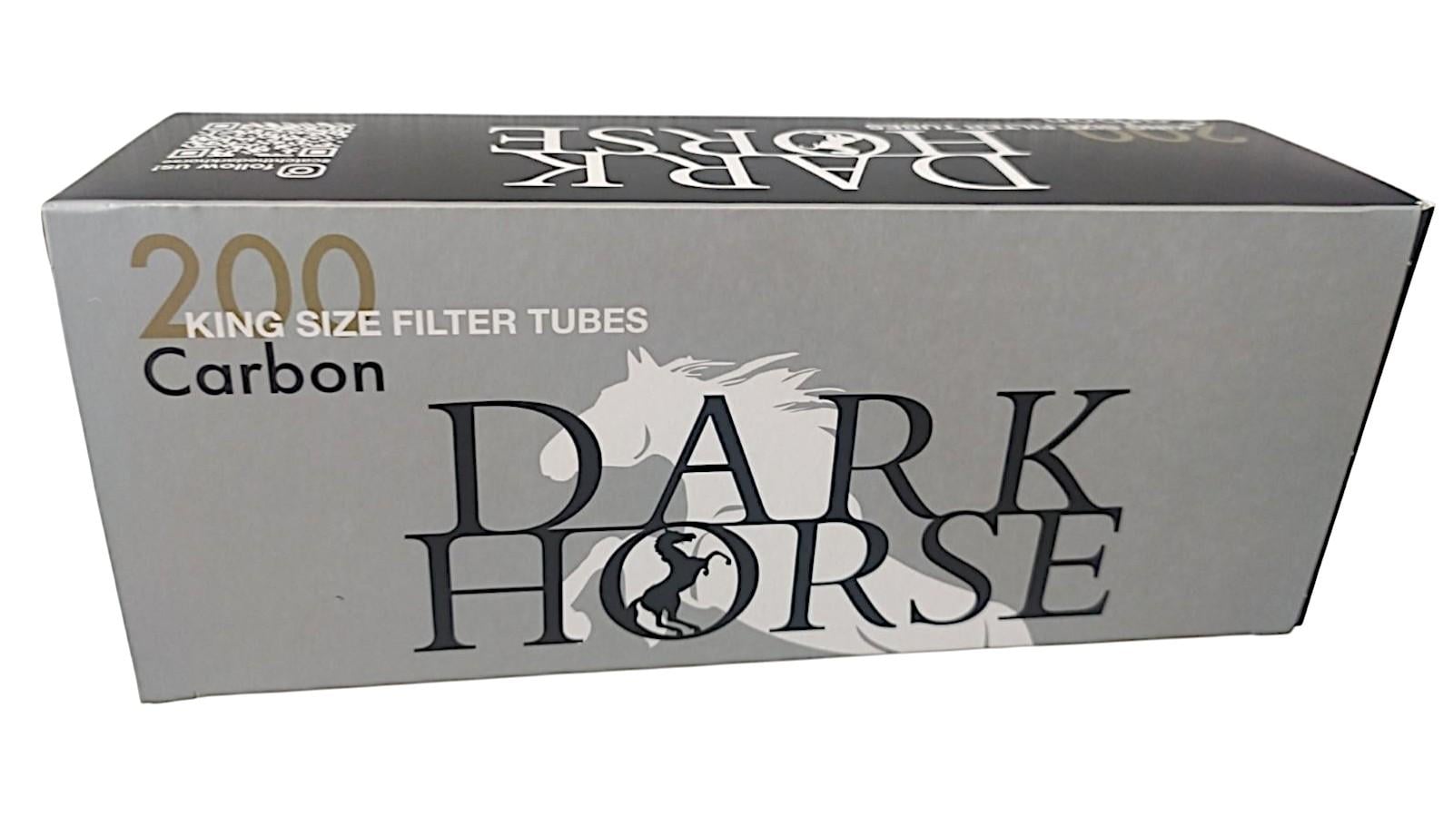 Гильзы для сигарет Dark Horse Carbon 200 шт.