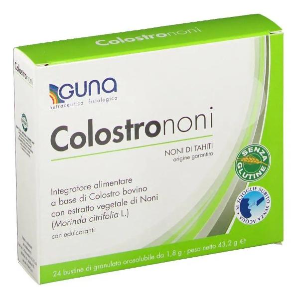 Экстракты для повышения иммунитета Guna Colostro Noni 1,8 г 24 пакетика (000026181)
