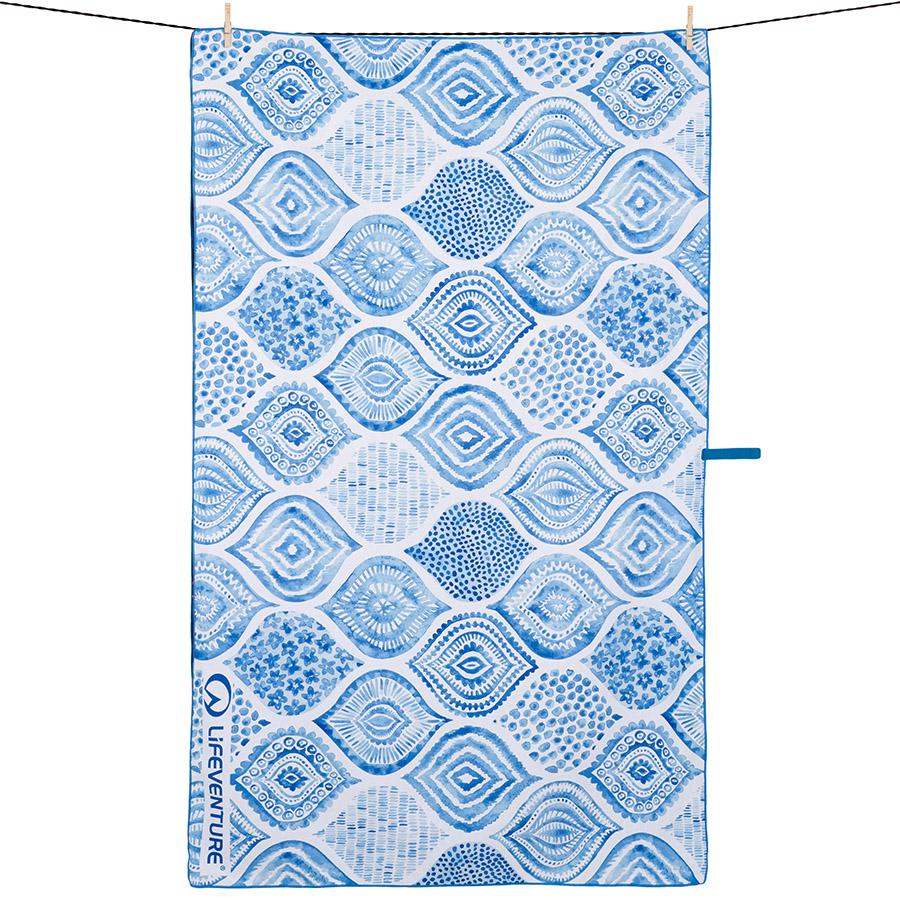 Рушник Lifeventure Soft Fibre Printed Santorini Giant (52422) - фото 1 Рушник Lifeventure Soft Fibre Printed Santorini Giant (52422) - фото 1