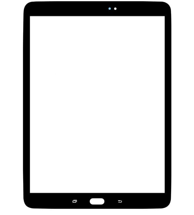 Стекло дисплейного модуля для Samsung Galaxy Tab S2 Black (T819)