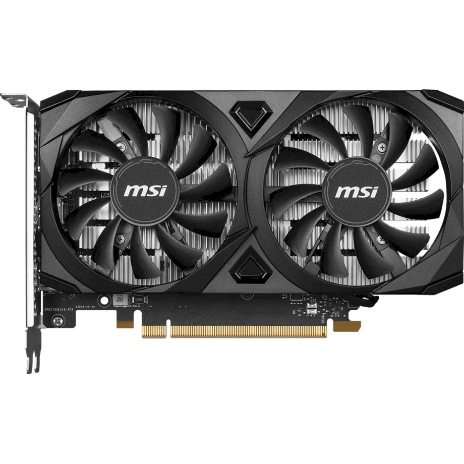Видеокарта NVIDIA MSI GeForce RTx3050 VENTUS 2xE 6G OC GDDR6 UHD 4K/8K DisplayPortx1 HDMIx2 - фото 5