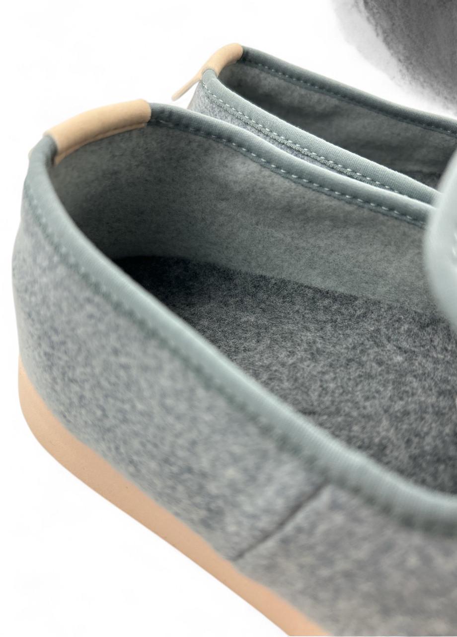 Мокасини чоловічі Allbirds Wool Lounger Allbirds & La Wexler р. 45 30 см Блакитний (2811663024) - фото 6