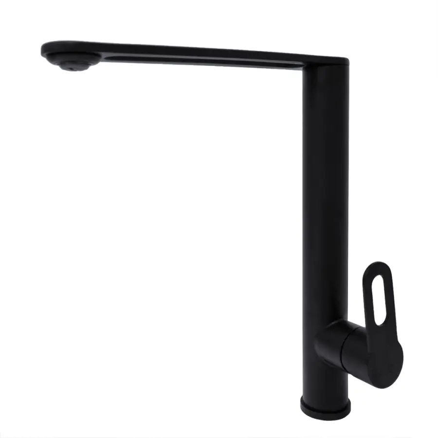 Змішувач для кухні Nett OB-30 нержавіюча сталь Чорний (NET-031620)