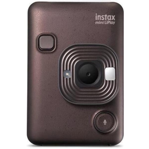 Набір камера моментального друку Fujifilm Instax Mini LiPlay Brown/чохол/фотоальбом 108/фотоплівка 10 шт./фоторамка (EJI-10ссс00х1503) - фото 2 Набір камера моментального друку Fujifilm Instax Mini LiPlay Brown/чохол/фотоальбом 108/фотоплівка 10 шт./фоторамка (EJI-10ссс00х1503) - фото 2
