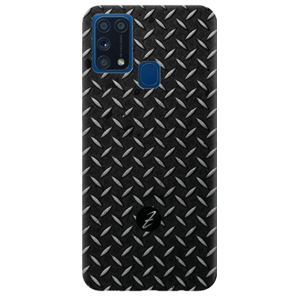 Силиконовый чехол Zorrov для Samsung Galaxy M31 - Grafit (14190040171099180)