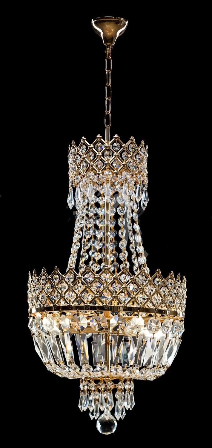 Хрустальная люстра L8339A/300/4 FGD WT Золото/Белый (AN000474) Хрустальная люстра L8339A/300/4 FGD WT Золото/Белый (AN000474)