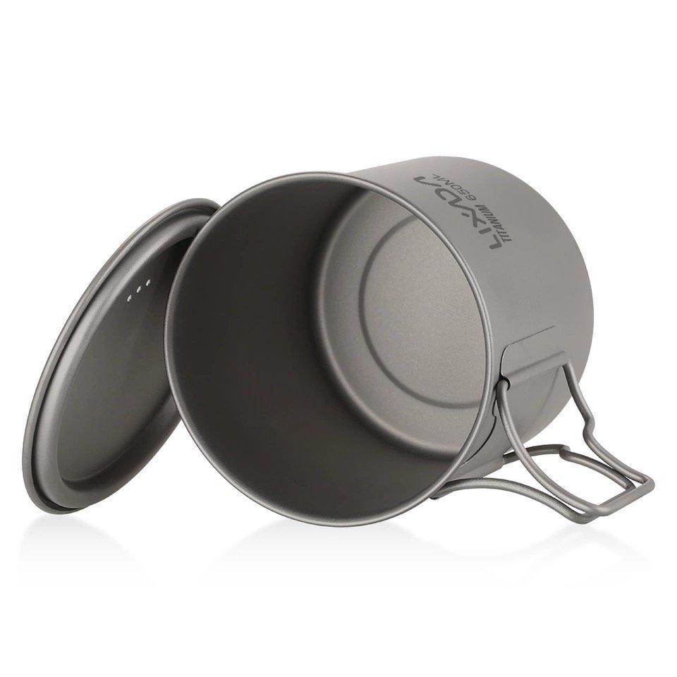 Кружка Lixada Titanium 650 мл (Y6017) - фото 2 Кружка Lixada Titanium 650 мл (Y6017) - фото 2