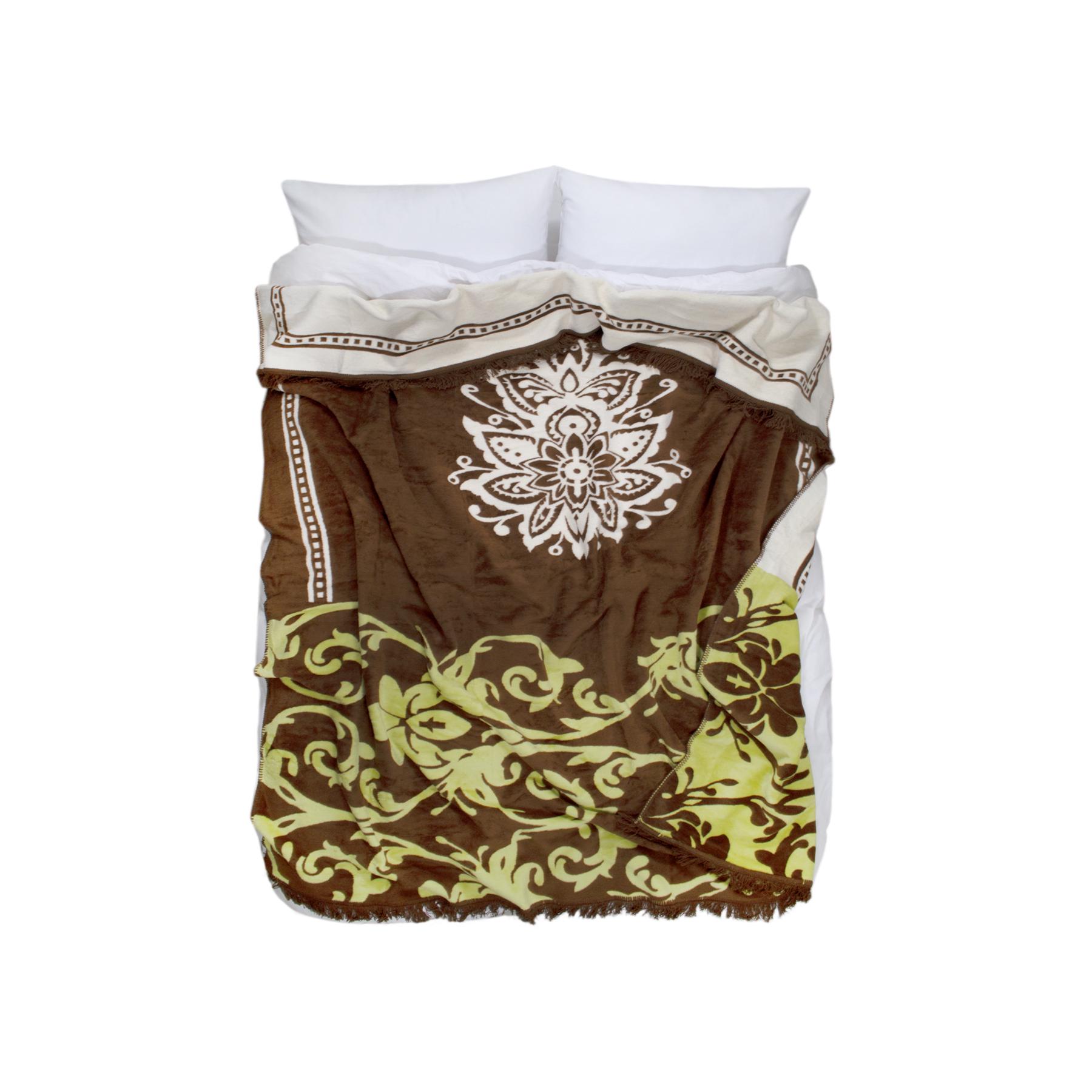 Плед Lotus Saray хлопок 200х220 см Коричневый - фото 6 Плед Lotus Saray хлопок 200х220 см Коричневый - фото 6