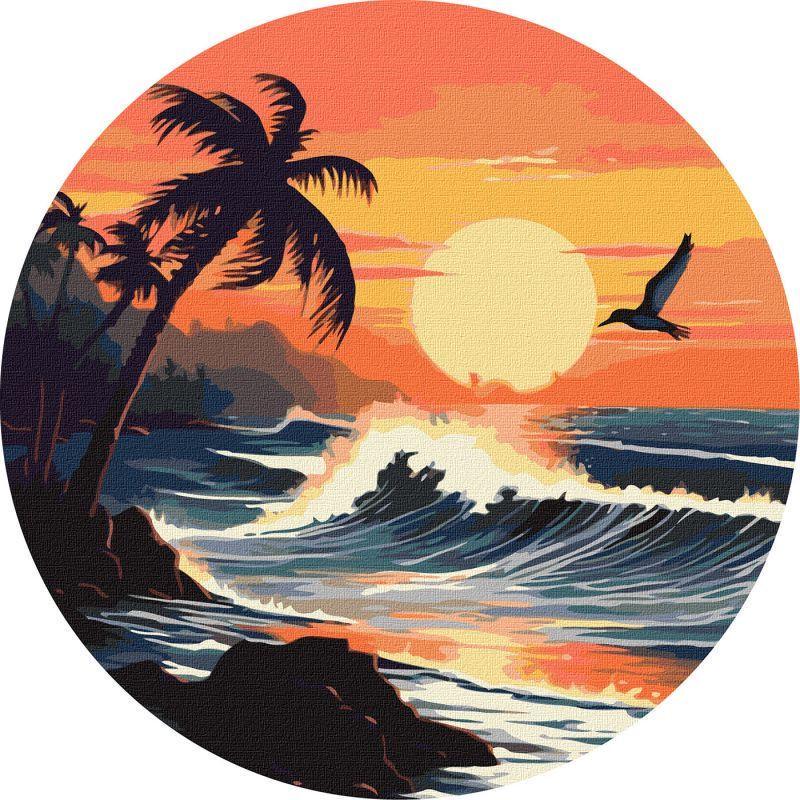 Картина за номерами Ideyka  Чудова стихія KHO-R1001 d 39 см (RLT33137)