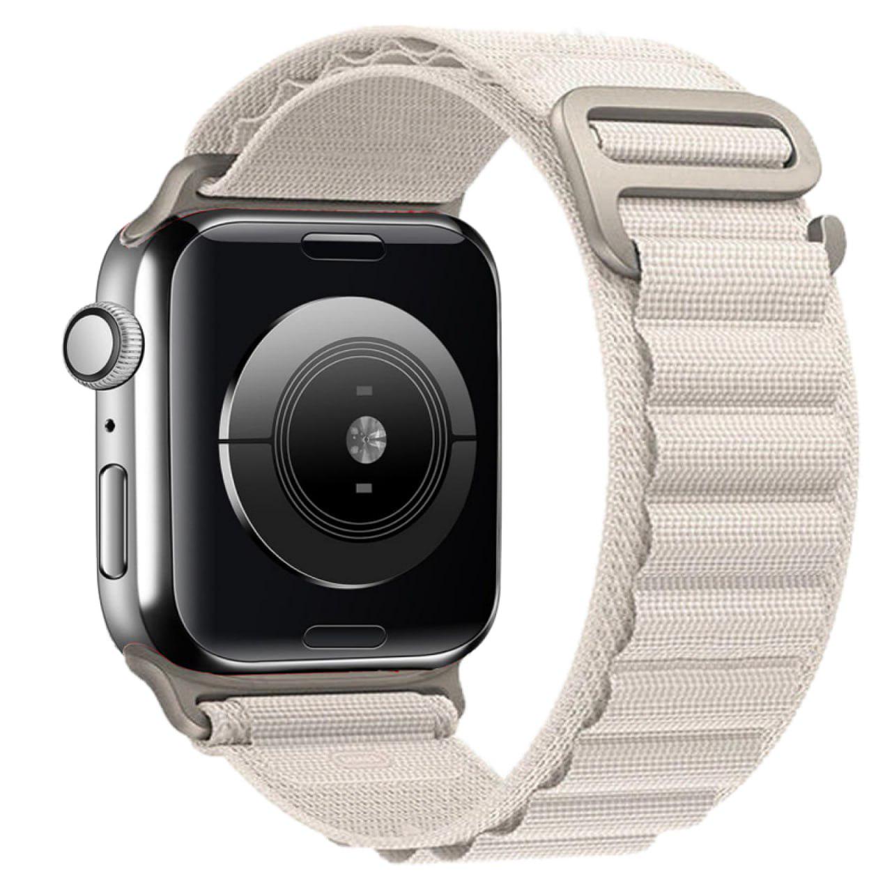 Ремінець Alpine Loop Band для Apple Watch 42 мм White/Sandy (13753906)