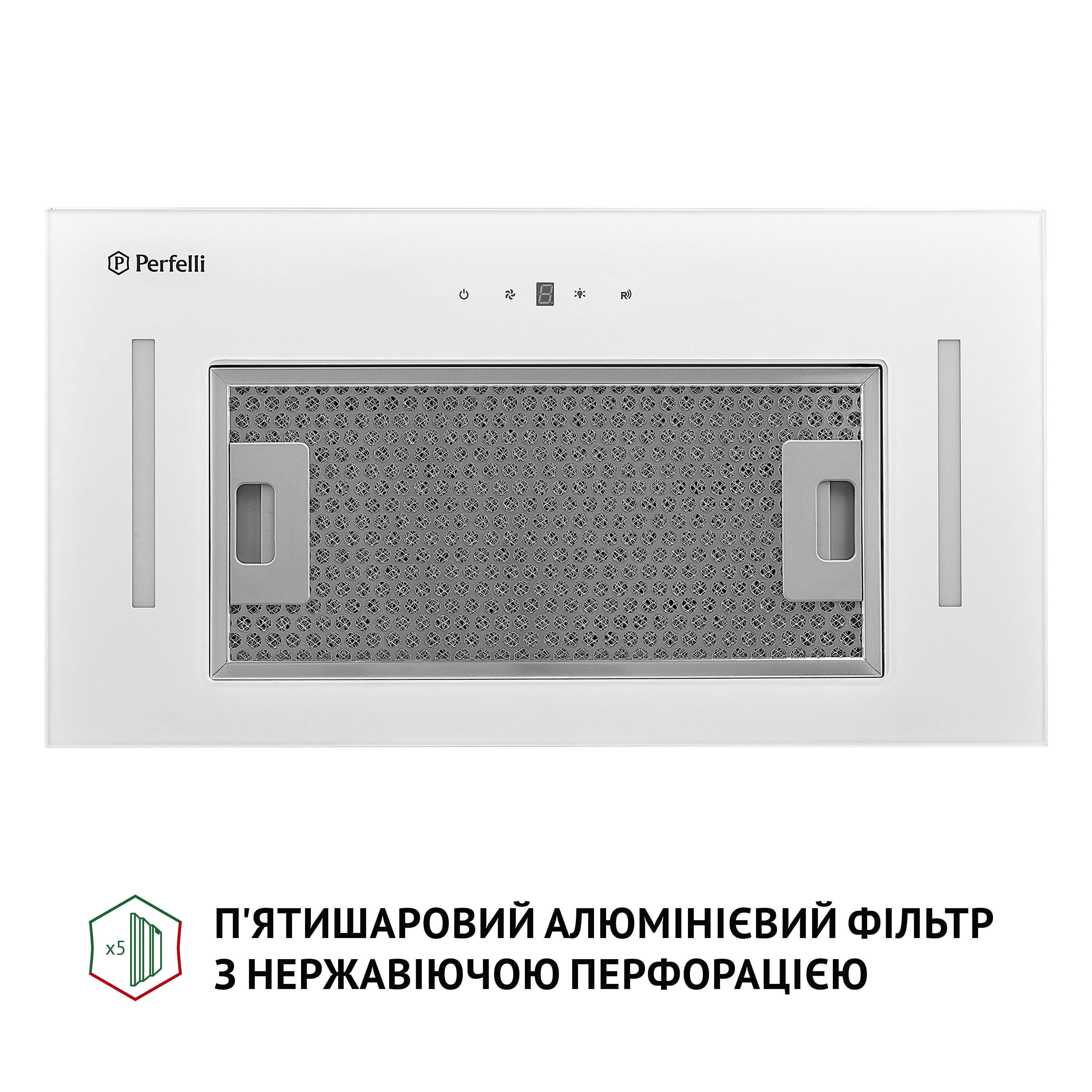 Витяжка PERFELLI BIS 5684 WH 1000 LED - фото 4 Витяжка PERFELLI BIS 5684 WH 1000 LED - фото 4
