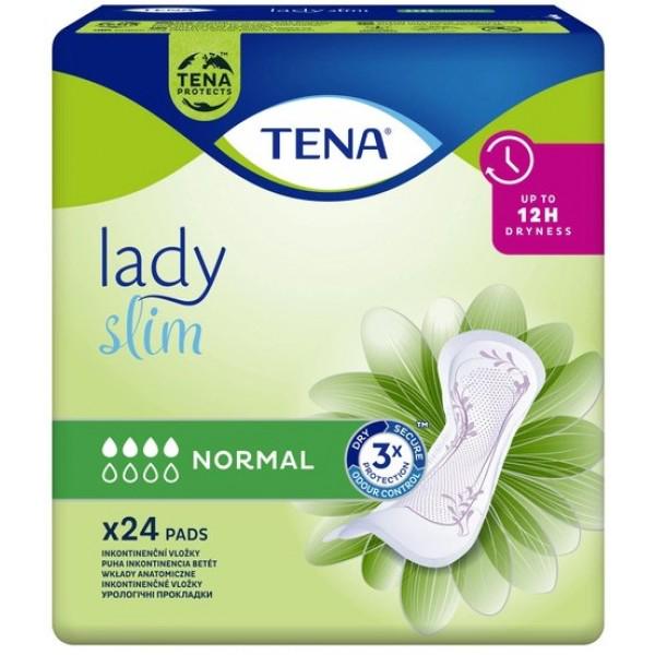 Прокладки урологічні Tena Lady Slim Normal 4 краплі 24 шт.