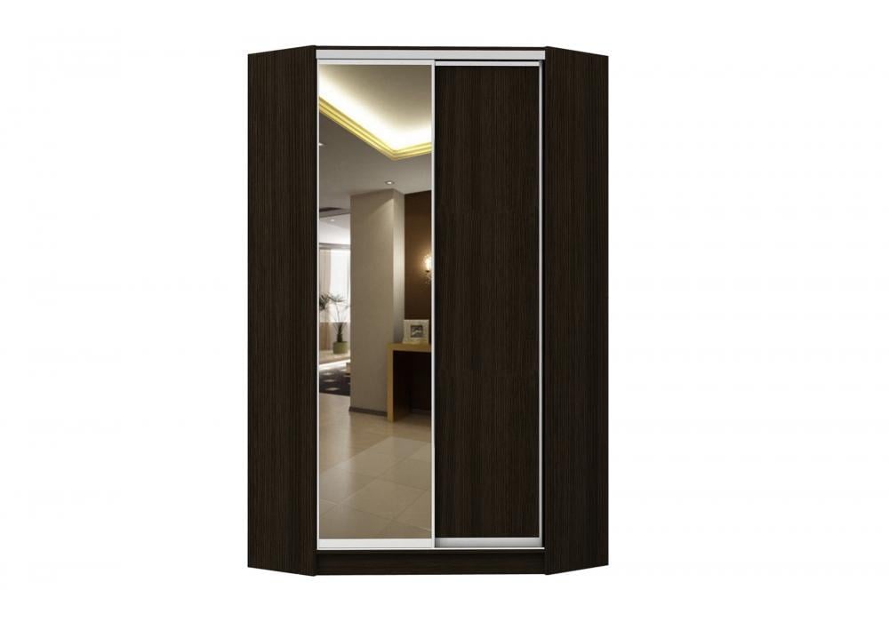 Шафа-купе кутова Luхe ДСП/Дзеркало 1350х2100х600 Венге (63640)