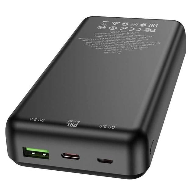 Повербанк HOCO J87A Tacker 20000 mAh 20 W Black (000233) - фото 4