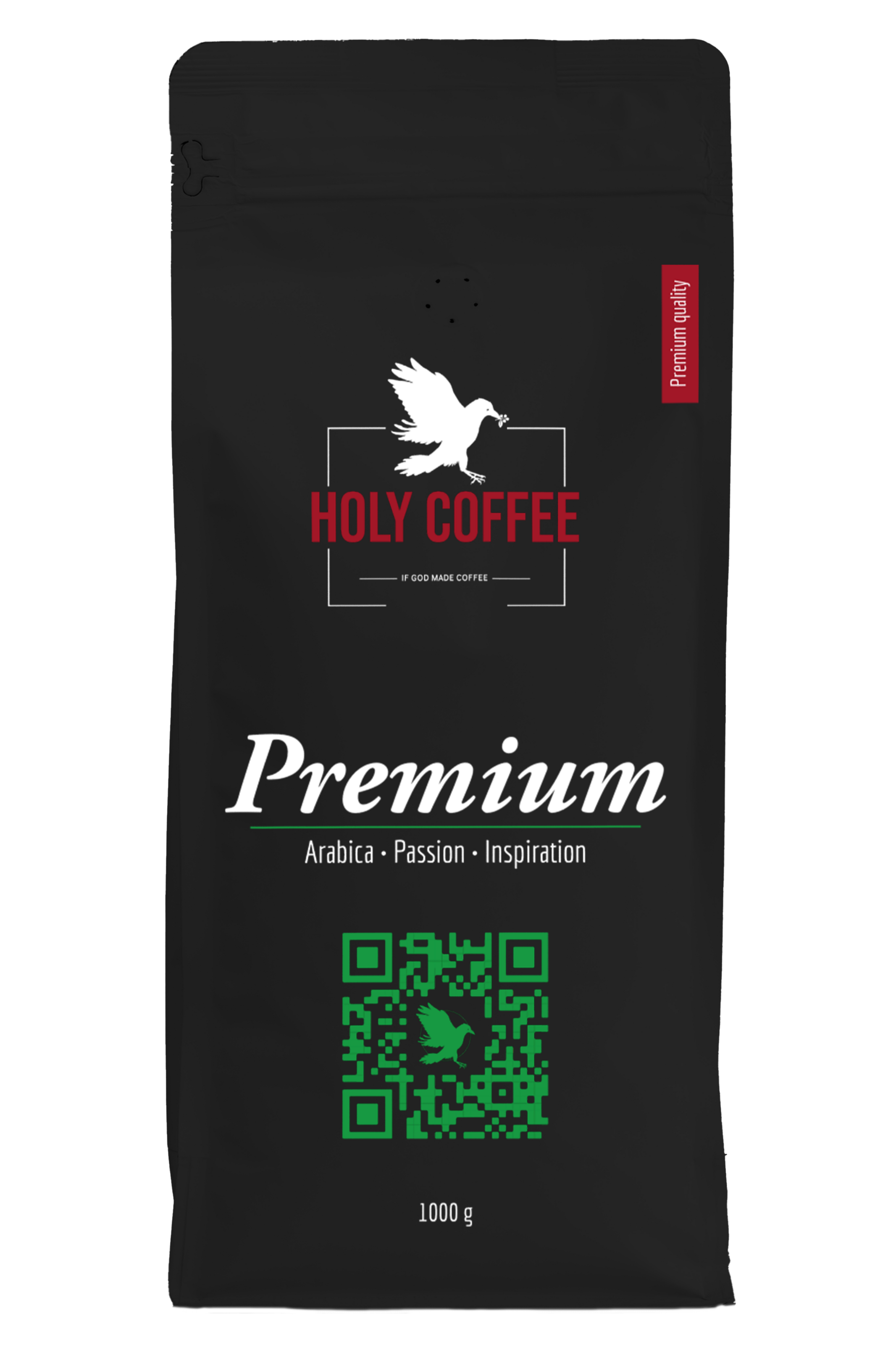 Кофе жареный в зернах Holy Coffee Premium 1 кг (1010525)