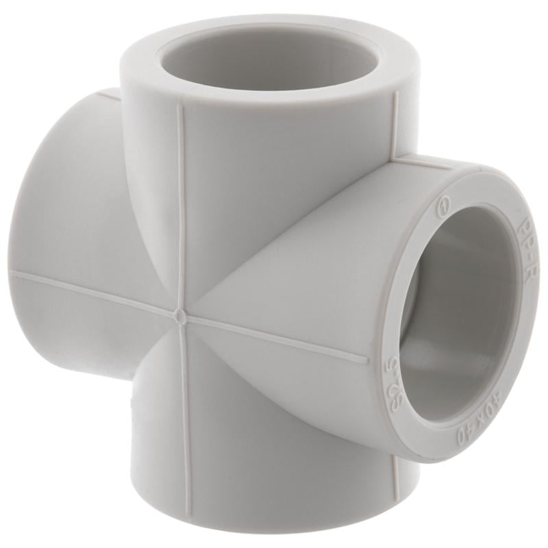 Крестовина KOER KP0034 PPR пайка 40 мм (64744)