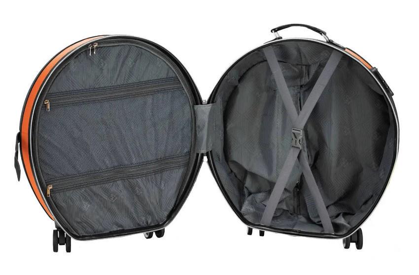 Валіза SEMI LINE T5675-2 20" S Orange/Black (DAS302686) - фото 8