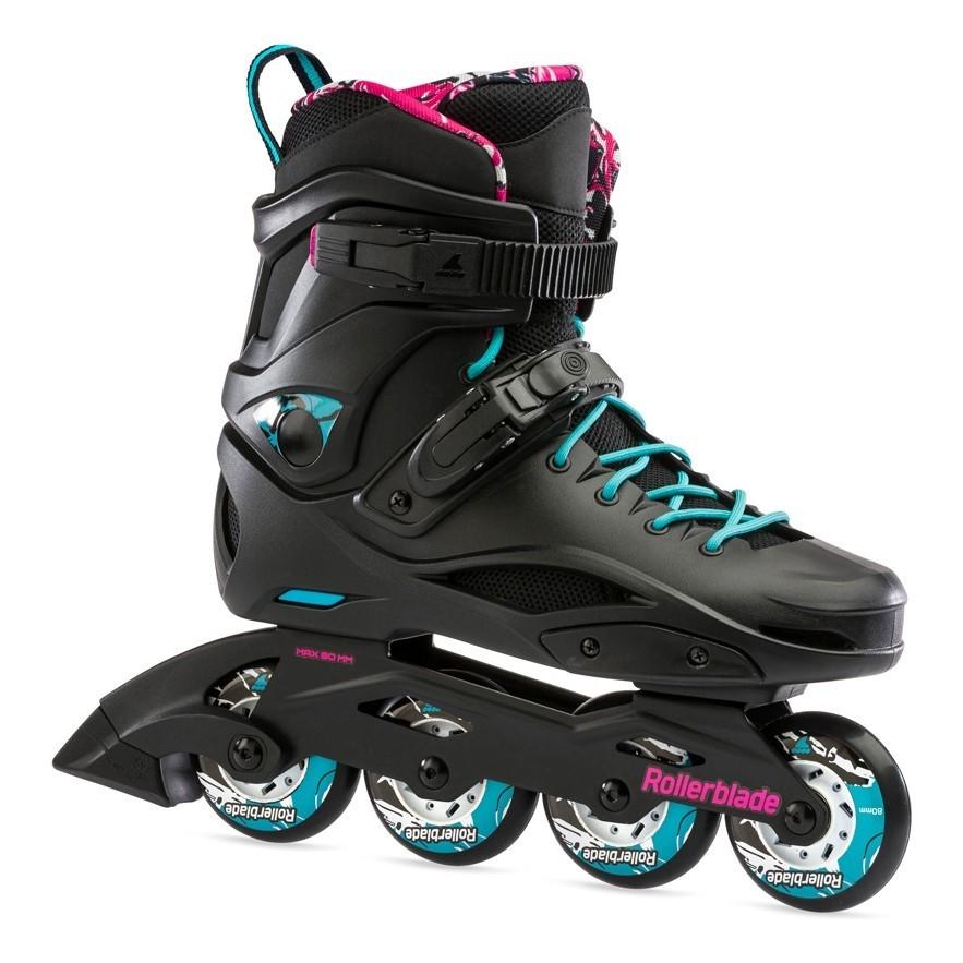 Ролики Rollerblade Cruiser для жінок Aqua р. 36,5 Чорний/Бірюзовий - фото 4