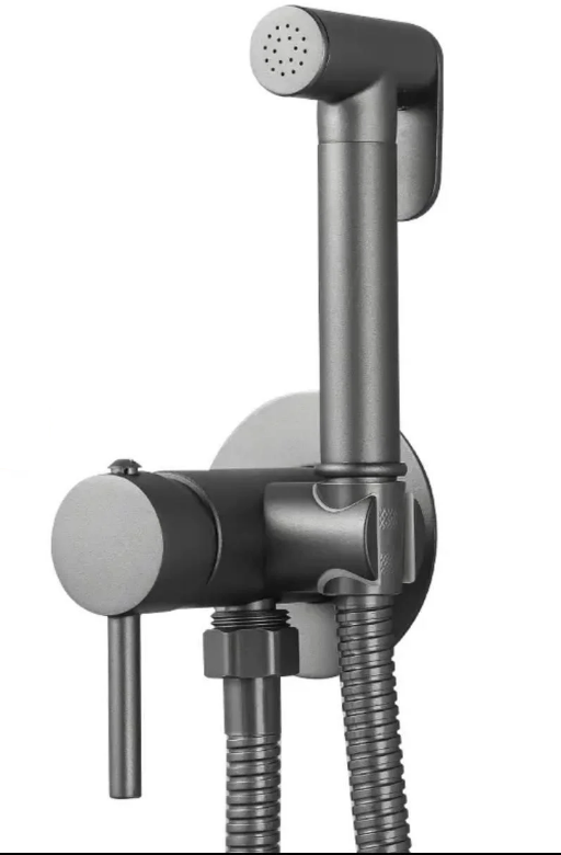 Смеситель в стену для биде Epelli Bidetto Sea Breeze Grafito Графитовый (2226665866)