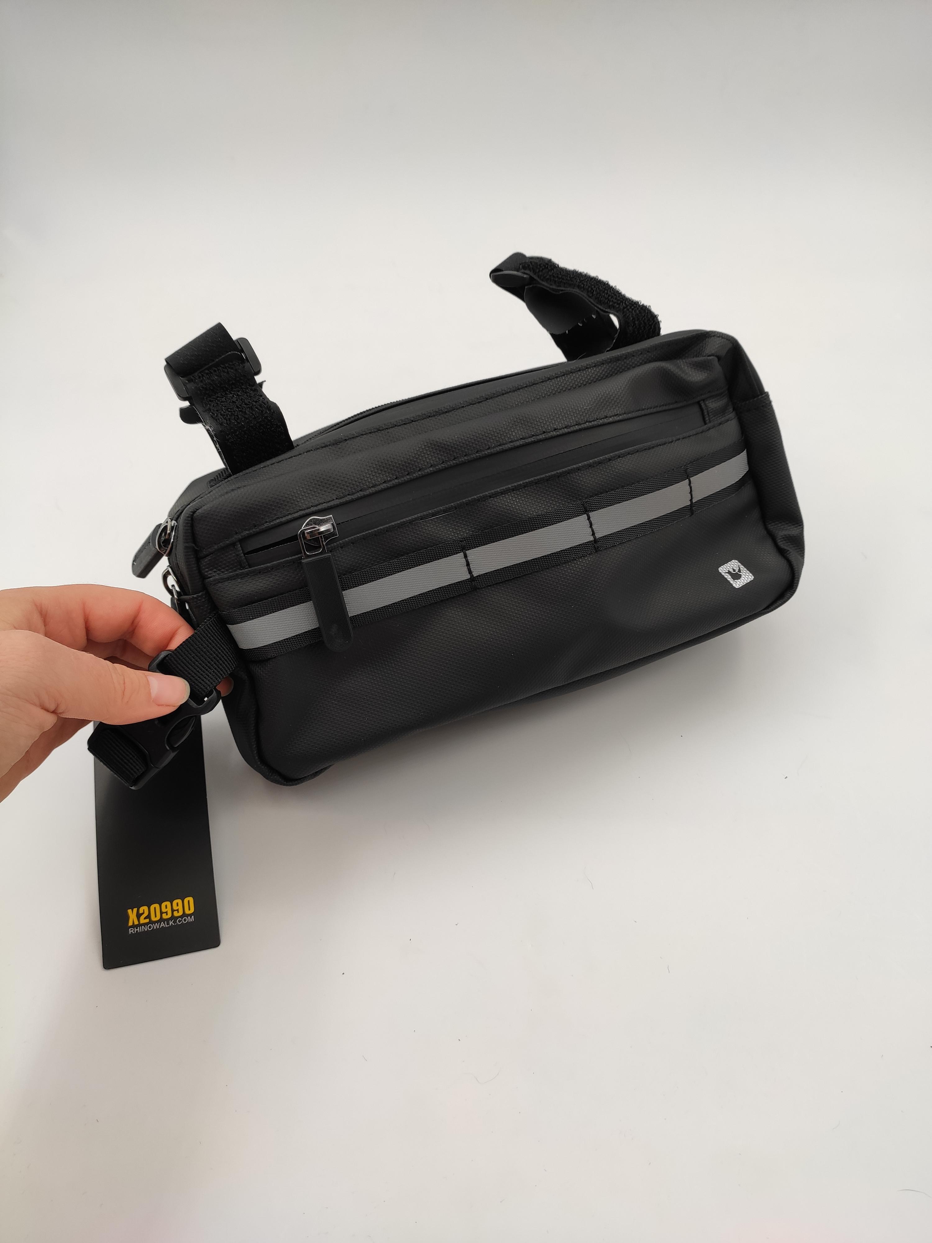 Сумка велосипедна підрамна Rhinowalk Чорний (12789) - фото 3 Сумка велосипедна підрамна Rhinowalk Чорний (12789) - фото 3