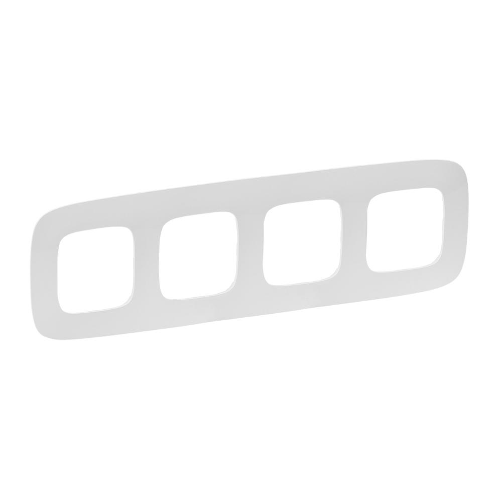 Рамка Legrand Valena Allure 4-постовая Белый (754414)