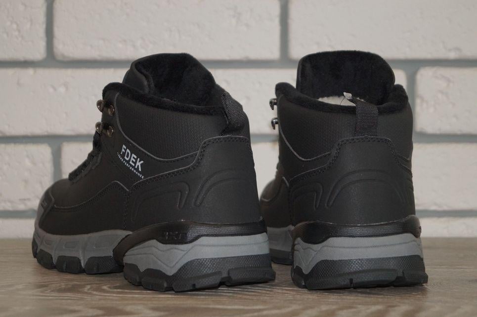 Черевики зимові підліткові FDEK р. 38 24,5 см Чорний/Сірий (31544-38) - фото 8 Черевики зимові підліткові FDEK р. 38 24,5 см Чорний/Сірий (31544-38) - фото 8
