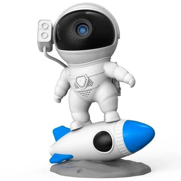 Проектор галактичний на ракеті 4K HD 2346